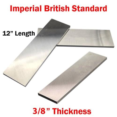 3/8*1-1/2*12" 3/8 Inch Thick Imperial British Standard HSS Rectangle Boring Bar Fly Cutter Cutting Lathe Tool Bit