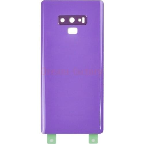 50PCS Back Cover Battery Door Rear Glass with Adhesive Glue Camera Lens for Samsung Galaxy Note 9 N960 N960F