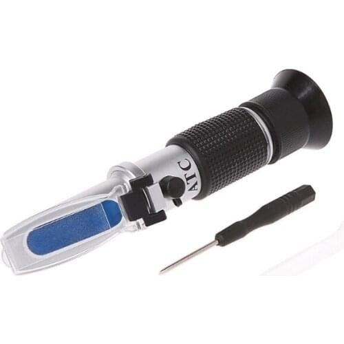 Auto car Handheld Antifreeze Liquid Coolant tester Battery Refractometer tool