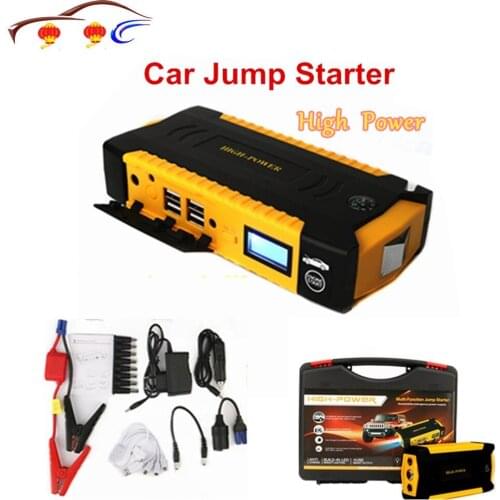 Car Jump Starter 12V High Power Battery Portable power bank car jump starter for Petrol/Diesel Cars