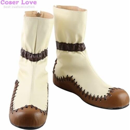 Dr. Stone Kohaku Ishigami Senku Cosplay Boots shoes Halloween Christmas Boots