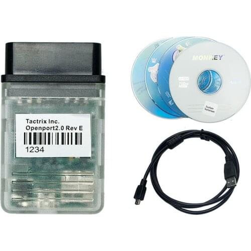 Tactrix Openport 2.0 ECU Chip Tuning Tool Open Port USB 2.0 ECU Flash OBD2 OBDII Connector Multi Brand Cars For TIS