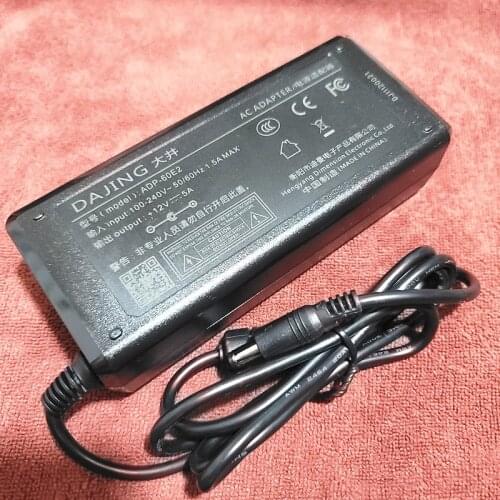 DAJING ADP-60E2 DJ-120500-SA Output 12V 5A