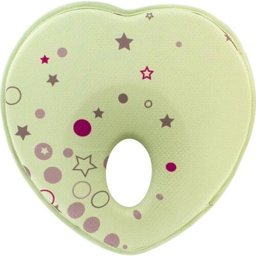 Unisex Cute Heart Baby Pillows Anti Migraine Newborn Infant Memory Finalize The Design Pillow