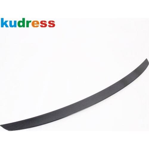 For Nissan Sentra Bluebird Sylphy Almera 2020 2021 Carbon Fiber Rear Trunk Strip Decoration Cover Trim Car Styling Accessories