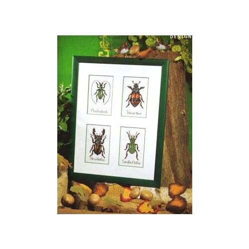 Fishxx cross-stitch D416 animal insect cotton thread 100% accurate pattern 11CT