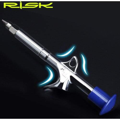 RISK RL203 Mountain Road Bike Bicycle Grease Gun Bearing Hub Axis Lubricant Injector Repair Tool Without Grease Cycling Tool