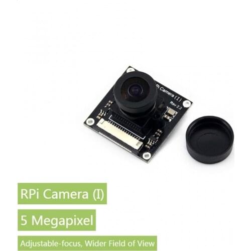 Raspberry Pi Camera (I) 5 Megapixel Adjustable Focal Length Camera Module with OV5647 Sensor for all Raspberry Pis