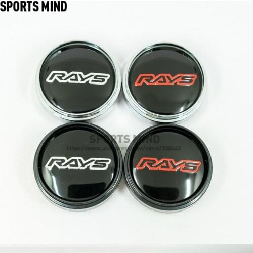 20PCS/lot 66MM Car Styling RAYS VOLK Logo Wheel Center Caps Dust-Proof caps for Japan Tokyo Rim TE37 Time Attack
