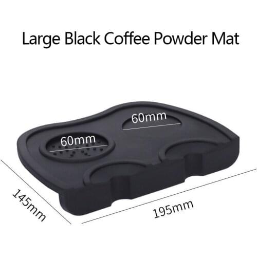 Espresso Tamper Mat Silicone Anti-Slip Coffee Corner Tamping Pad for Barista Tool Home Kitchen Office Bar Shop Worktop