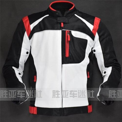 Ew oxford ride jacket motorcycle off-road motorcycle clothing automobile race jackets with Removable cotton liner