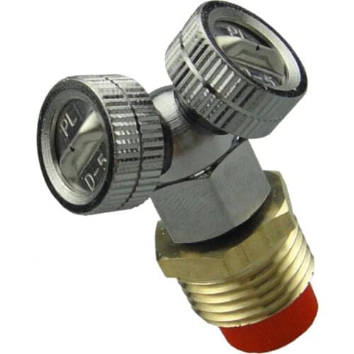 1/2'' DN15 Brass Spray Misting Nozzle Garden Sprinkler Irrigation 2 Holes