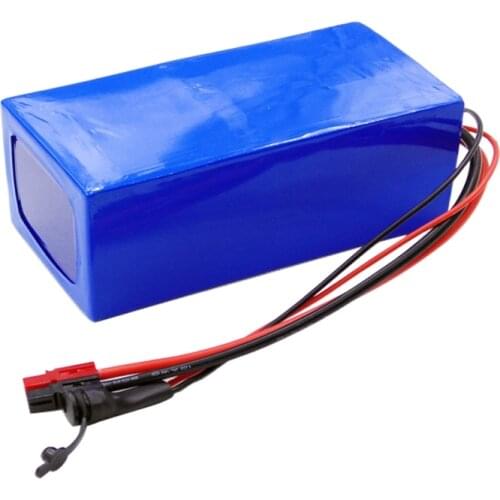 Customized 24 volt 250W 300W 24V 30Ah lithium ion battery with 20A BMS and 29.4V 4A charger