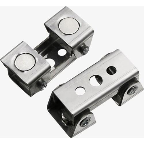 Magnetic V-Type Welding Clamps, Adjustable Magnetic V-Type Welding Fixture Holder Durable Steel Welding Clamp Hand Tool