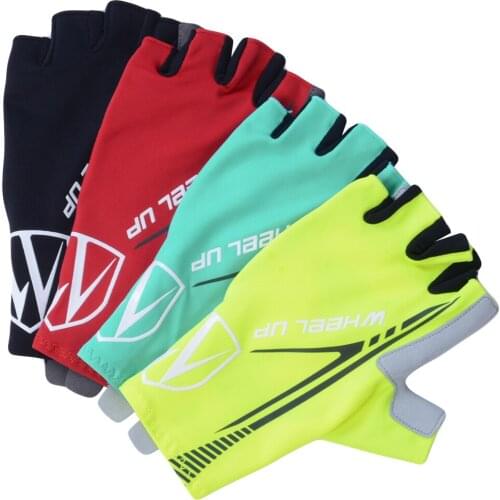 Men´s Women´s Gloves Silicone Gel Half Finger Climbing Sport Summer Running Bike with Breathable Gel Pad