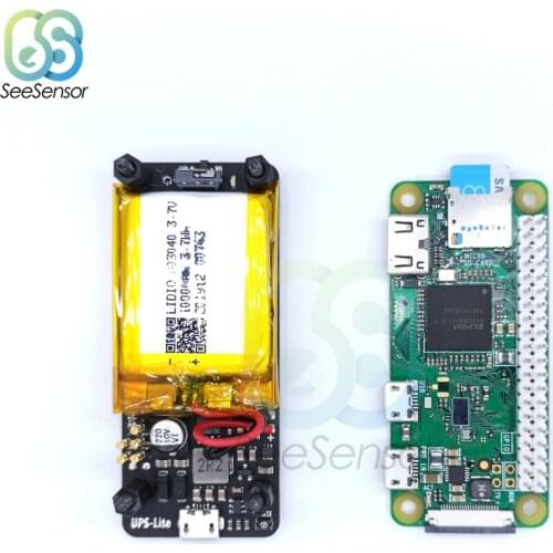 UPS Lite V1.2 UPS Power HAT Board With Battery Electricity Detection For Raspberry Pi Zero Zero W