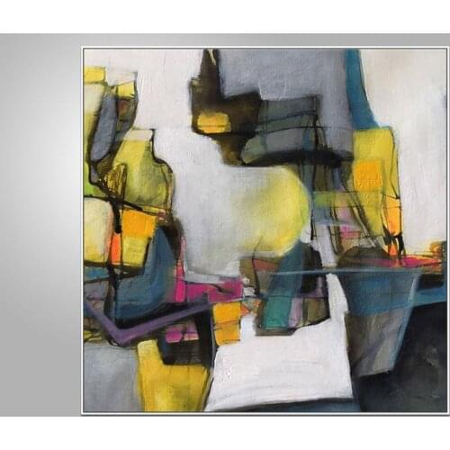 Oil Painting Abstract Canvas Wall Art Rustic Kitchen Decor Modern Painting Oil Painting Canvas Painting Abstract Painting