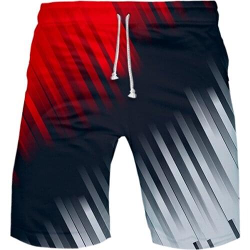 WAMNI Sport Wear Shorts 3D Print Colorful Casual Stretch Men Joggers Shorts Short Pants Summer Workout Running Shorts