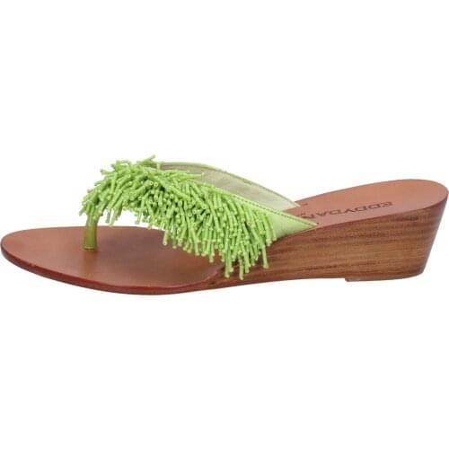 EDDY DANIELE women sandals Green