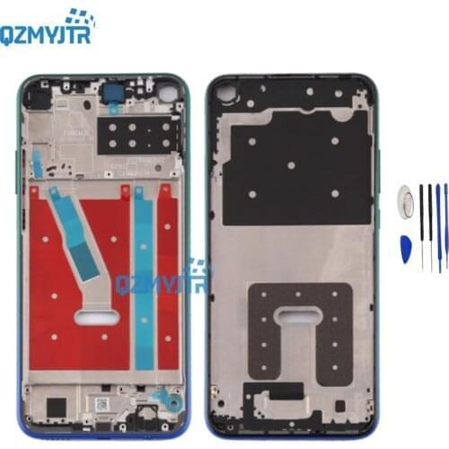 10/PCS 6.4" Middle Frame Front Bezel Housing Lcd Holder Rear Plate Chassis For Huawei P40 LITE JNY-L21 JNY-L22