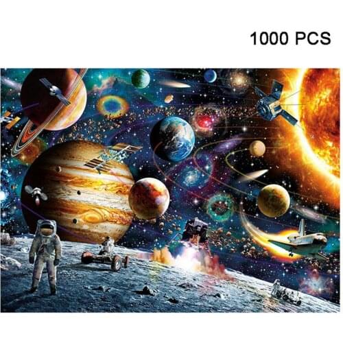 1000 Pieces Jigsaw Puzzles Educational Toys Scenery Space Stars Educational Puzzle Toy for Kids/Adults birthday Gift