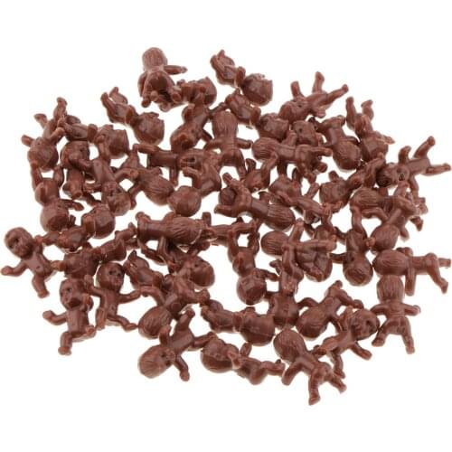 50pcs Mini Newborn Baby Doll Toy Baby Shower Decor Party Bag Filler Gifts Favors