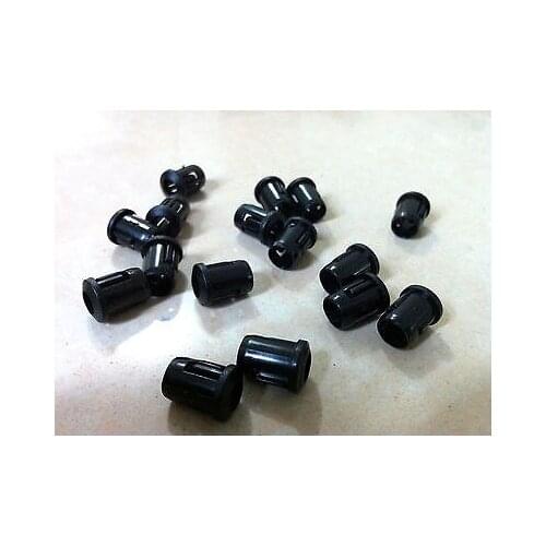 500pcs 5mm Black Plastic LED Holders Case Cup Mounting
