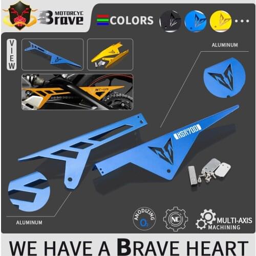 XSR 900 Motorcycle CNC aluminum Chain Belt Guard Cover Accessories For YAMAHA XSR900 2016 2017 2018 2019 2020