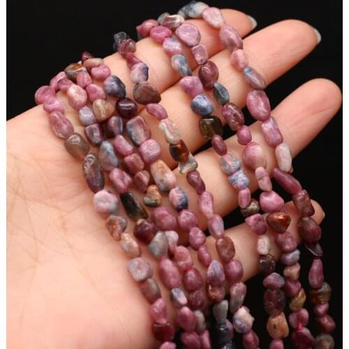 New Style Natural Stone Irregular Red Sapphire Loose Beads For DIY Jewelry Making Necklace Bracelet Earrings Accessory