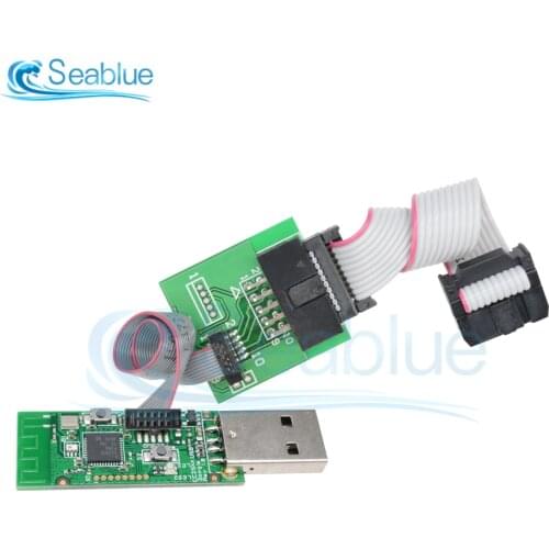 CC2531 CC2540 Bluetooth BLE 4.0 Zigbee Sniffer Wireless Board Dongle Capture Module USB Programmer Downloader Cable Connector