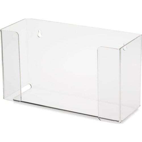 Face Cover Gloves Dispenser Wall Mount Acrylic Transparent Container Home Face mask Storage Box case