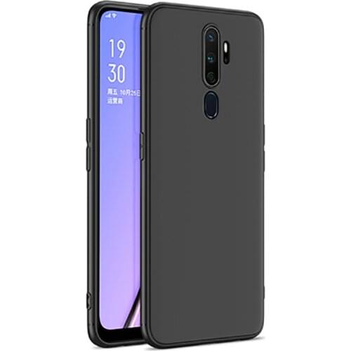 For OPPO A9 2020 Case Black Slim Soft TPU Silicone Case For OPPO A31 A9 A91 A5S A12 A92 A52 A5 2020 A11 Fundas Back Cover