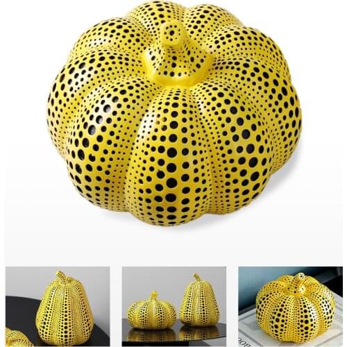 Modern minimalist pumpkin dot artist decoration designer home decoration creative personality cute decoration