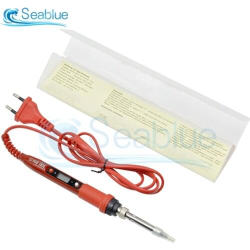 220V 80W LCD Digital Display Electric Soldering iron 908S Adjustable Temperature Solder iron With Quality Soldering Iron Tips