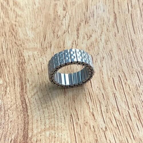 Mens Ring Titanium Steel Jewelry Elastic Rings Fit All sizes Ring New Style Charm Men Punk Jewelry
