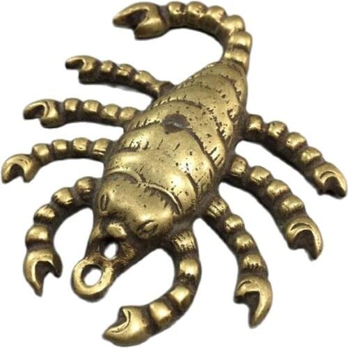 Antique bronze scorpion pendant pendant collection