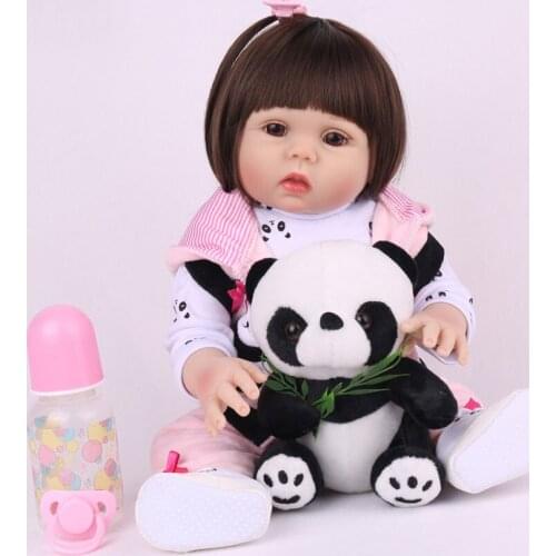 NPKDOLL Reborn Baby 18 inch Full Vinyl Lifelike Bebe reborn toys lol kids children infant Educational Playmate surprises gift