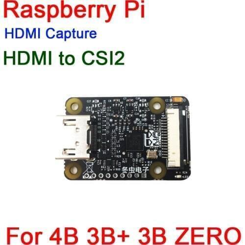 Raspberry Pi HDMI Capture HDMI to CSI2 CSI-2 HDMI to CSI board for PRI 4B 3B+ 3B ZERO TC358743XBG