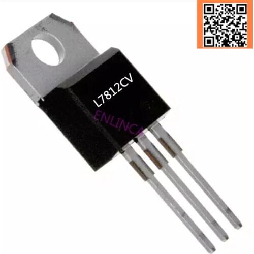 New good quality L7812CV 7812 L7812 TO-220 12V Positive-Voltage Regulators