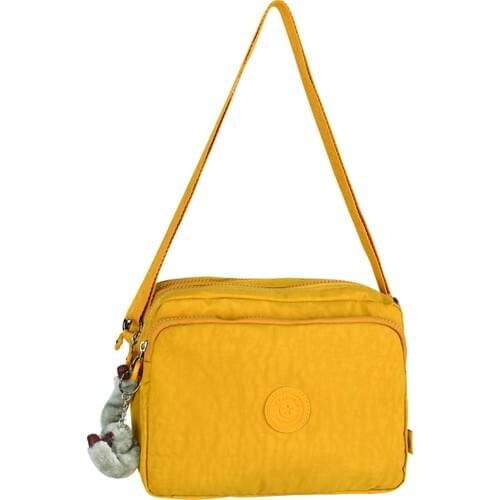 2021 season Wide Daily Kulanıma Suitable Women Waterproof Urban Polo Yellow Shoulder Bag