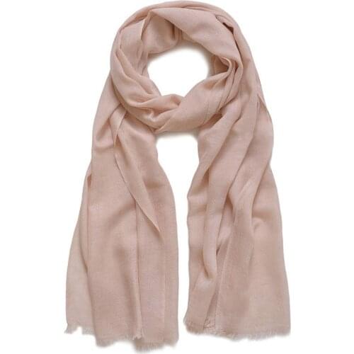 Silk cashmere women new fashion fruits color thin scarves shawl pashmina 65x190cm small fringed