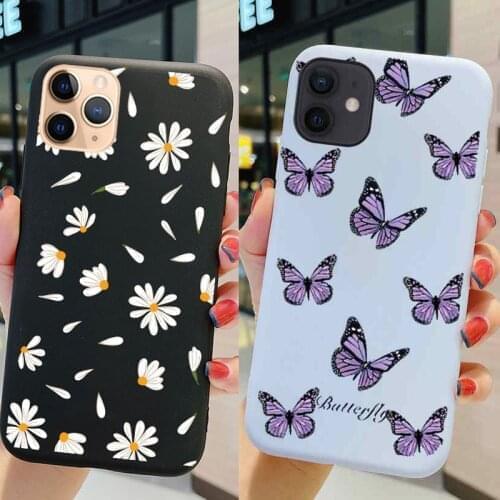 Daisy Silicone Phone Case For Samsung Galaxy A21S Case 6.5" Back Cover Coque Fundas Samsung A 21 A32 S10 Lite Protective Bumper