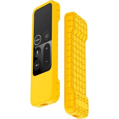 Silicone Proof Durable Soft Cover Waterproof Protective Case Rectangle Sleeve for Apple TV 4K Remote Control