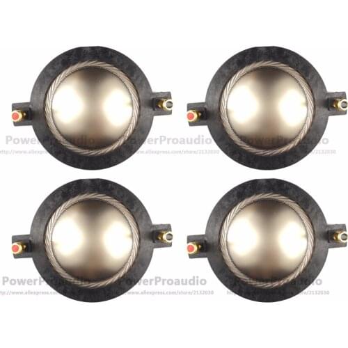 4PCS Replacement Diaphragm For Yorkville DE750, TX4, TX8, 7403 Nexo PS15 16ohm