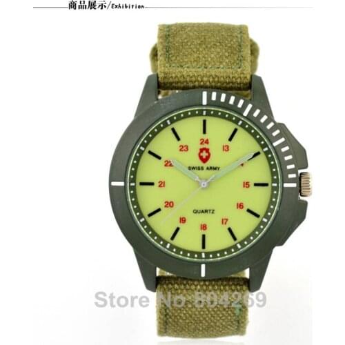 Middle School Students Unisex Luminous Nylon Fabric Watch Sport Thin Boys girls Canvas Quartz Dress Wrist Watches For Boy 5099