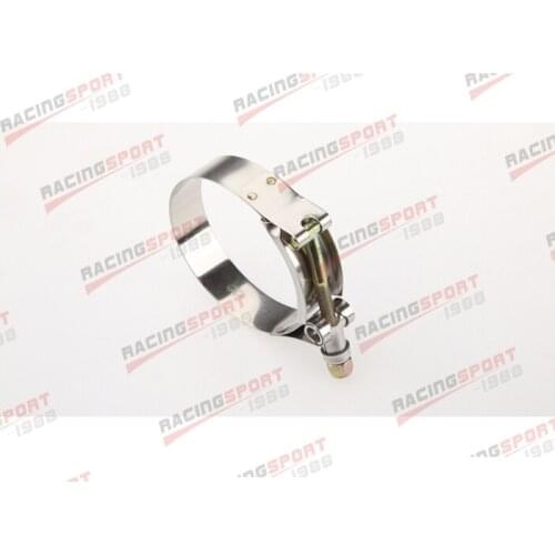 4.0 "inch Turbo Pipe Hose Coupler T-bolt Clamp Stainless Steel 105/117mm