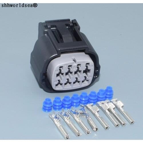 Worldgolden 8pin 2.0mm auto wiring harness cable plastic harness plug waterprof connector 7283-3809-30