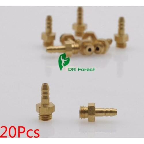 20Pcs Dental Chair hard Valve Adaptor 4*2.5mm Brand New