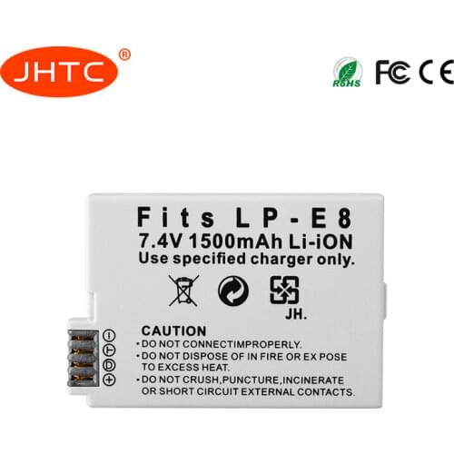 1pc/5pcs/9pcs 1500mah LP-E8 LPE8 LP E8 Battery Batterie AKKU For Canon EOS 550D 600D 650D 700D X4 X5 X6i X7i T2i