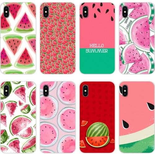 For Huawei Y5 Y6 Y7 Y9 Prime Pro GR3 GR5 2017 2018 2019 Y3II Y5II Y6II TPU Cases Covers Fruit watermelon melon Newest Super Cute